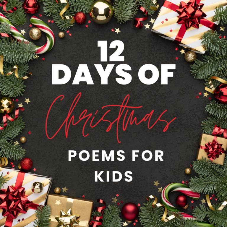 The 12 Days of Christmas Traditional Poems for Kids