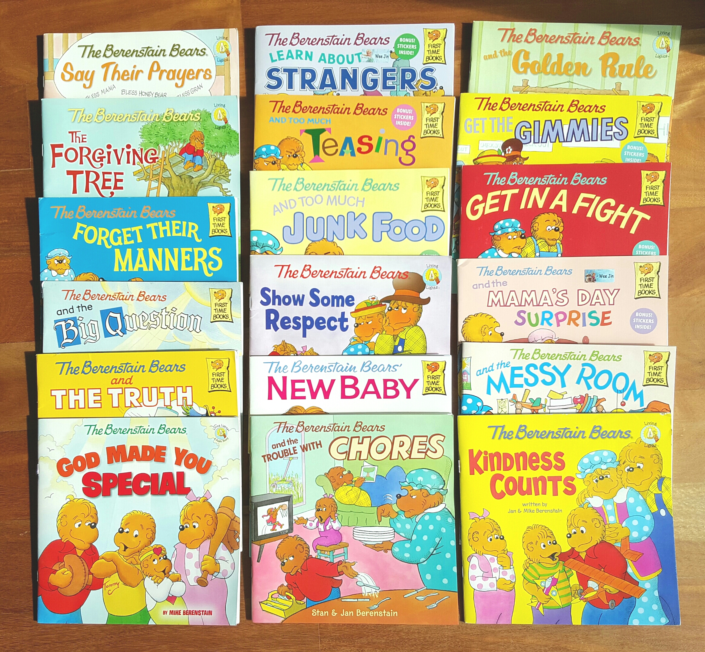 The Berenstain Bears Books by Janice and Stanley Berenstain: A Childre – TheBookBundler