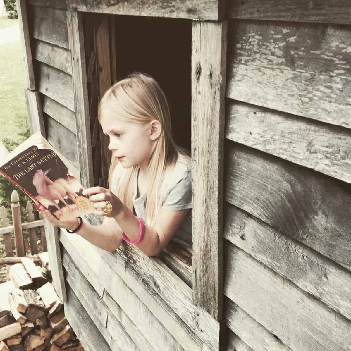 Advice from Homeschool Moms for Beginners girl reading book