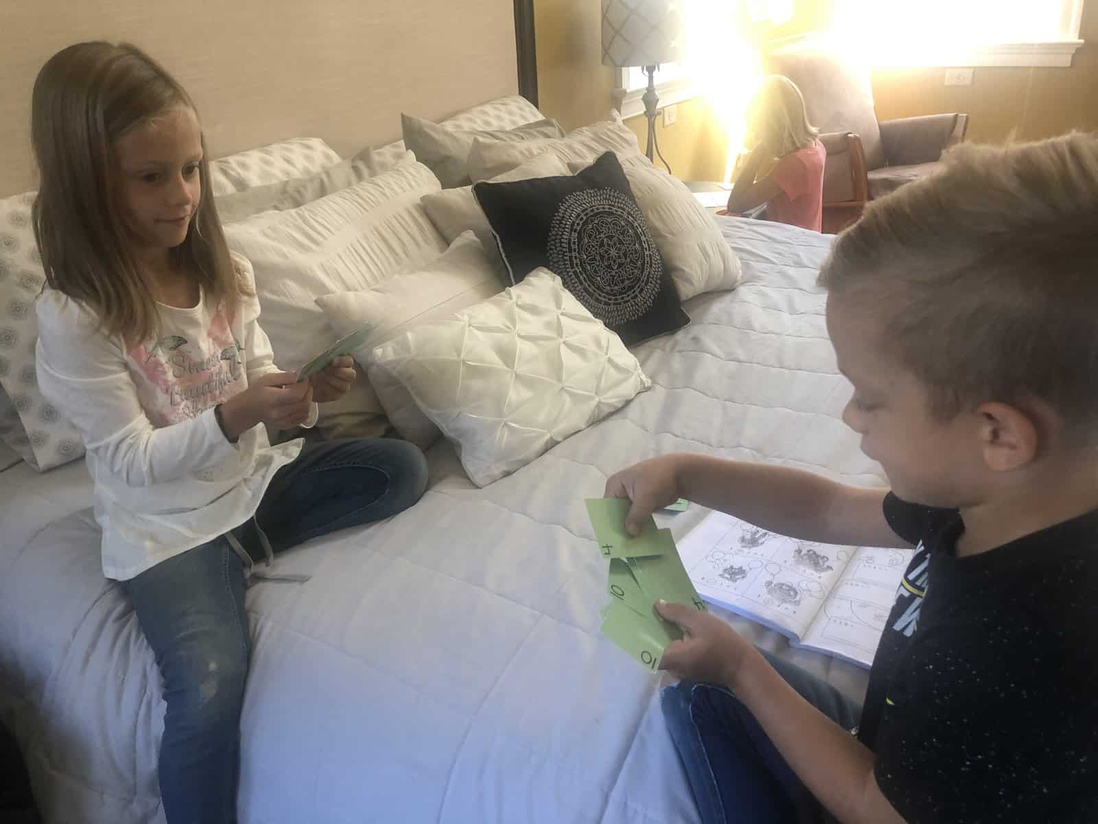 Five Minute Homeschool Math Games You Can Do With Everyone